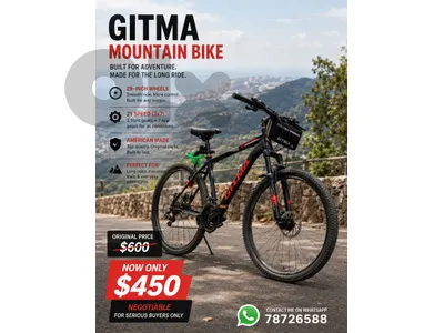GITMA 29" Mountain Bike 🇺🇸⛰️