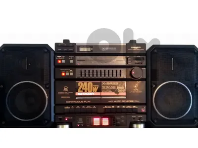 Vintage stereo with classic sound level meter screen
Since 1980
ستريو