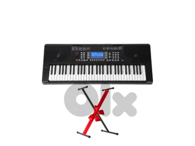 MK18 61-Key Digital Keyboard Piano with Touch Response & Adjustable X-