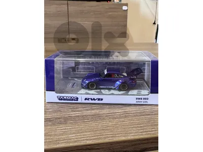 tarmac works 1/64 porsche RWB 993 army girl