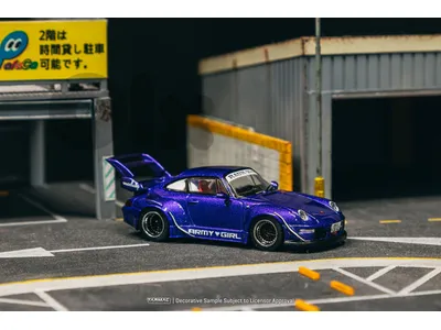 tarmac works 1/64 porsche RWB 993 army girl
