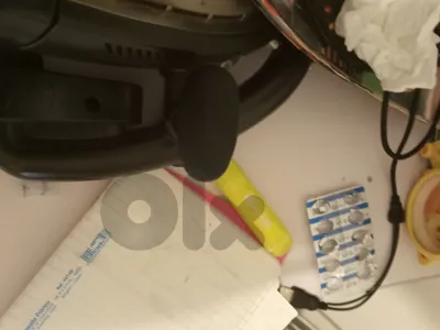 PS4 3controler 4games  and steering wheel