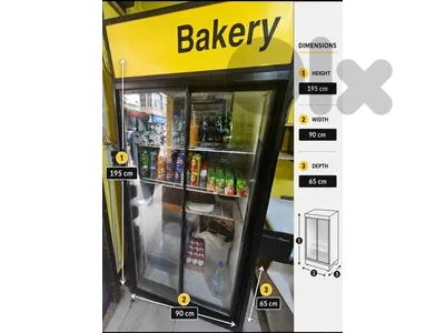 Commercial Display Fridge for Sale