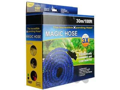MAGIC HOSE 30M/100ft, automatically expands and contracts.