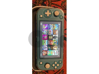 Nintendo switch lite with games