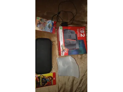 Nintendo switch 2 like new used for 2 mounth with online sub and 2 gam Nintendo switch 2 like new used for 2 mounth with online sub and 2 gam