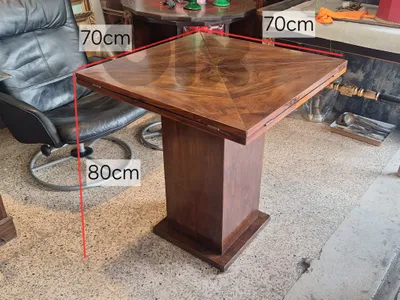 foldable french game table 1930