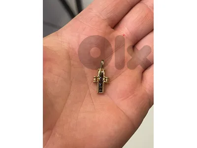 gold cross 18k  2,19 from italy