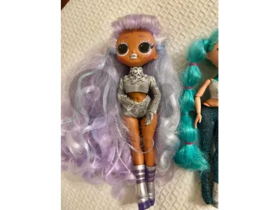3 Special Edition LOL Dolls with their accessories