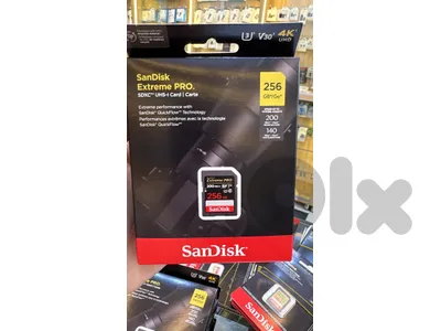 Sandisk extreme pro sdxc uhs-I card 256gb 200mg/s