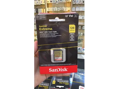 Sandisk extreme  sdxc uhs-I card 128gb 180mg/s
