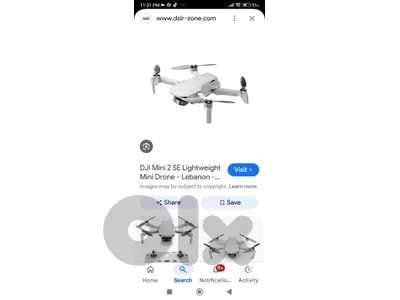 مطلوب Drone DJI mini SE/ mini 2 مستعمل بحالة  سليمة
