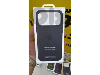 Apple Techwoven Case 17 pro Max black
