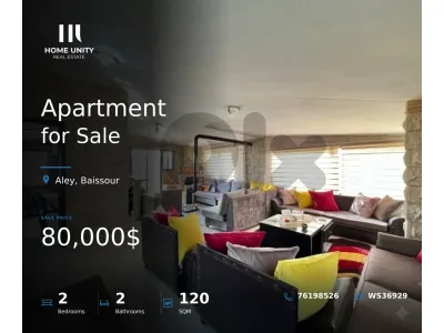 Apartment for sale in baissour