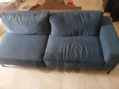Living room blue color