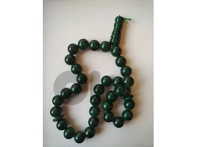 Masbaha dark green - Not Negotiable