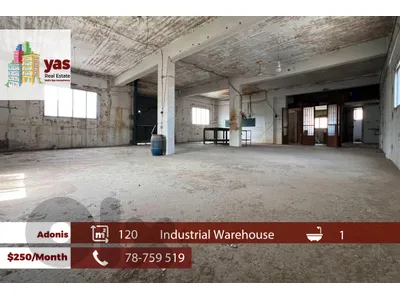 Adonis 120m2 | Warehouse | Rent | Industrial Use | Active Street | RH
