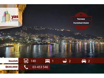 Jounieh 140m2 | Furnished Chalet | Terrace | Astonishing View | OH