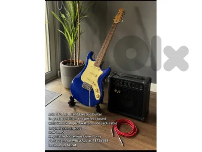 left handed electric guitar