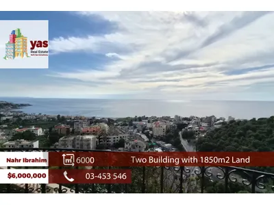Nahr Ibrahim 6000m2 | Two Building | 1850m2 Land | Prime Location |MCH