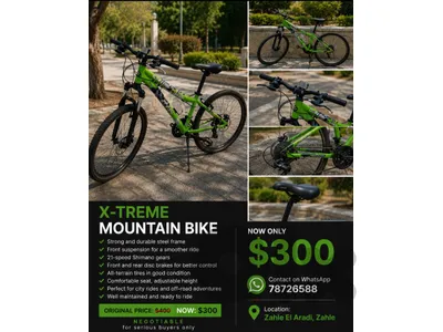 x treme mountain bike