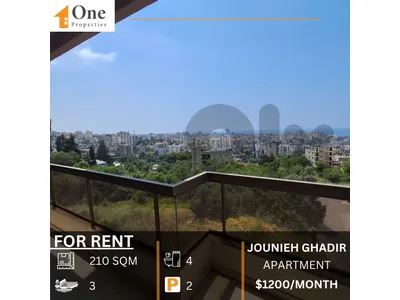 APARTMENT FOR RENT IN JOUNIEH GHADIR