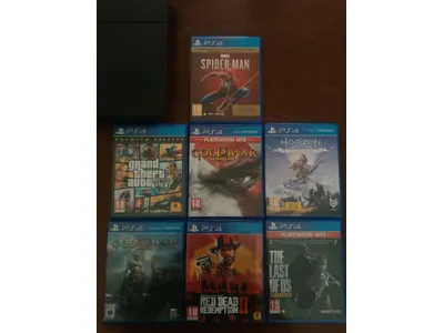 Excellent condition PS4 with 7 games Excellent condition PS4 with 7 games