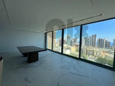 L21507 Panoramic Sea & City View For Sale in Zoukak El Blat, Beirut
