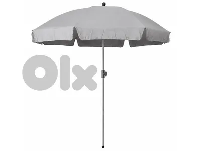Outdoor Sun Shade Patio Parasol Ø160 cm x H210 cm