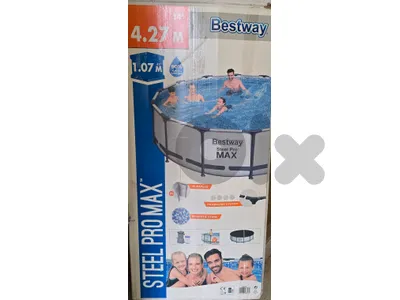 Big Family Pool 4.27m x 1.07m with Full Accessories - Great Deal!