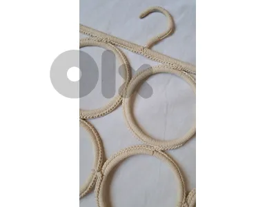 Big macrame scarves hanger