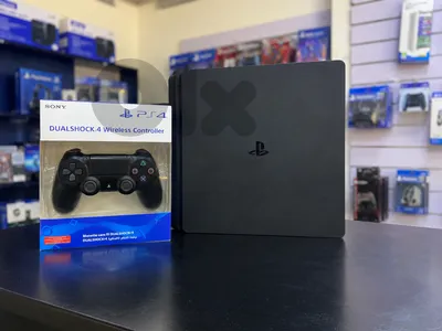 Ps4 Slim 500 Gb -1 Controller -All Cable -10 Game Download
