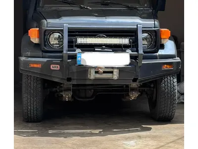 ARB Bumper and WARN Winch      دفاع ARB + ونش WARN