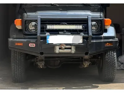 ARB Bumper and WARN Winch      دفاع ARB + ونش WARN