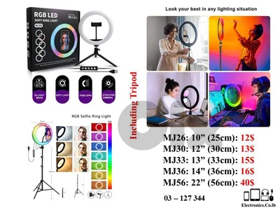 RGB Ring LED Light