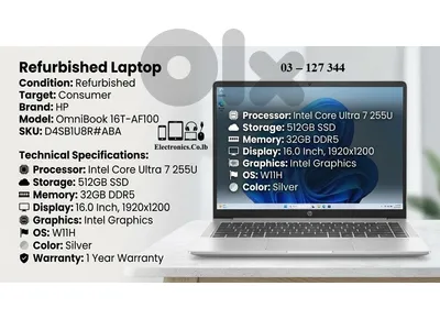 HP omni book 16T-AF100