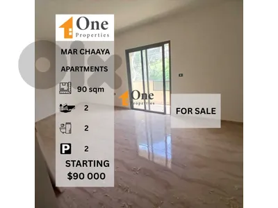 APARTMENTS FOR SALE IN MAR CHAAYA BROUMANA