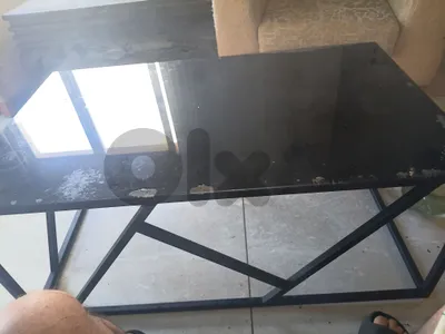 metal table