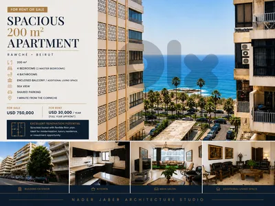 200 m² Furnished Apartment | Rawché Australia Str. | Rent-Sale-Barter