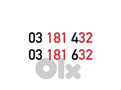 Couple Alfa Prepaid Mobile Numbers خط تشريج الفا مميز