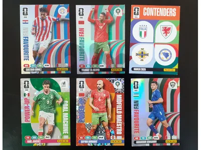 Panini world cup 2026 Cards - 6 cards for 5 $