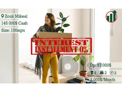 Brand New Apartment for Sale in Zouk Mikeal !!