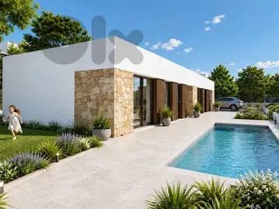 Spain get your residency! brand new semi detached villa 200 meters from beach 00500