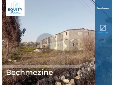 7000 SQM Industrial Land With Hangar For Rent In Bechmezine #CM457219