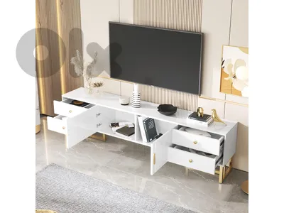 tv cabinet with wide storage