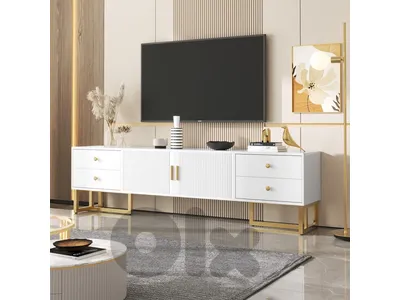 tv cabinet with wide storage