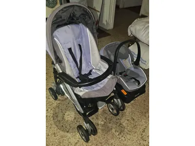 peg perego baby stroller and car seat