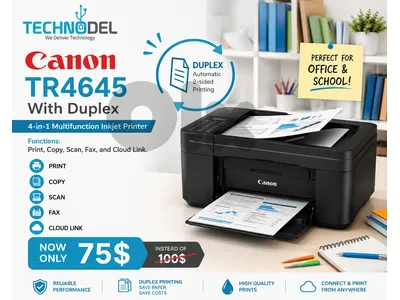 Canon TR4645 With Duplex 4 in 1