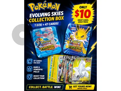 Pokemon cards - Box of 50 Cards for 10 $