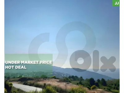 Prime land/Zaarour, Metn/زعرور panoramic mountain view/ REF#JJ137399